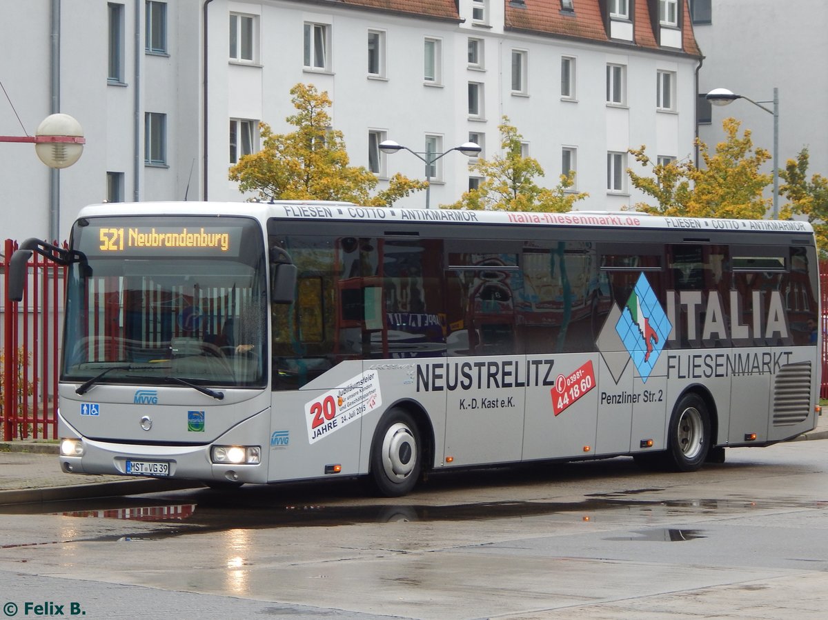 Irisbus Crossway der MVVG in Neubrandenburg.