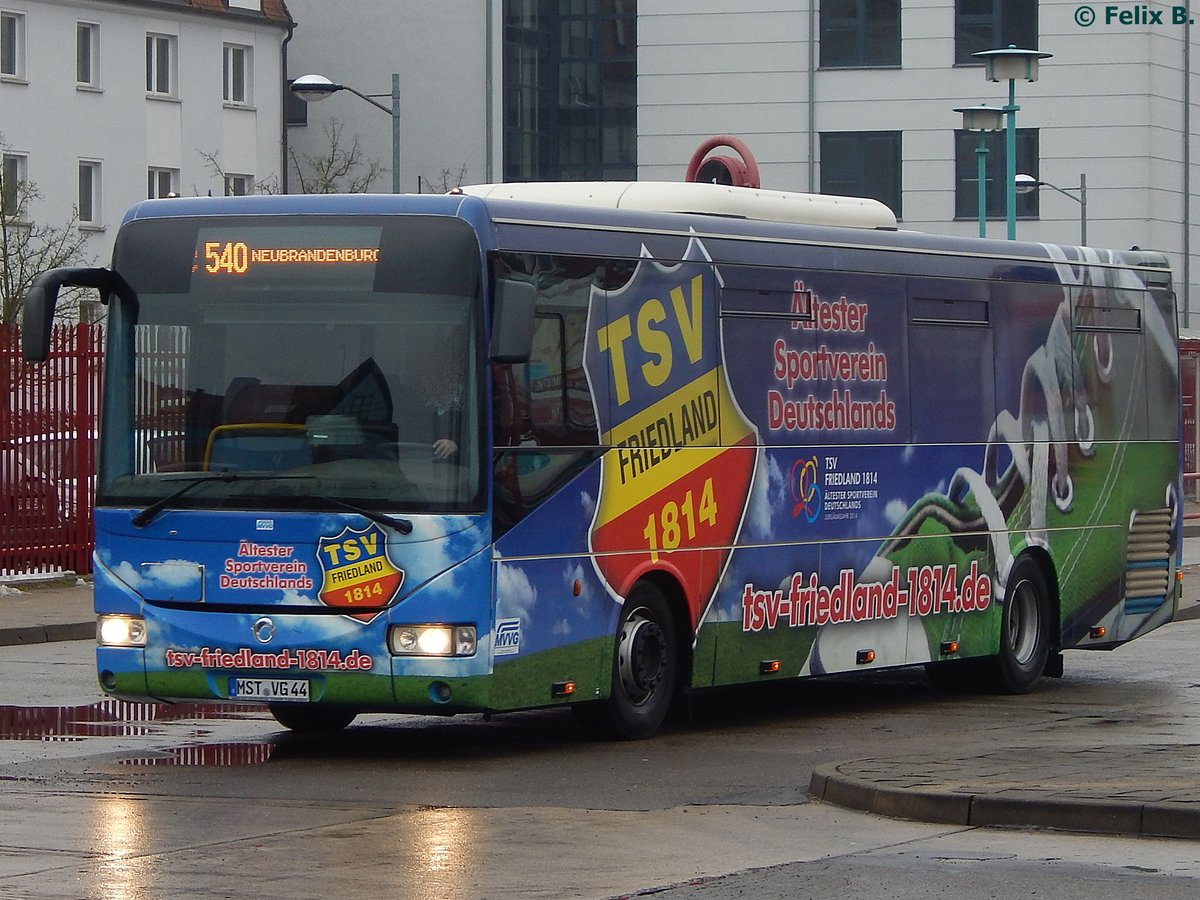 Irisbus Crossway der MVVG in Neubrandenburg. 