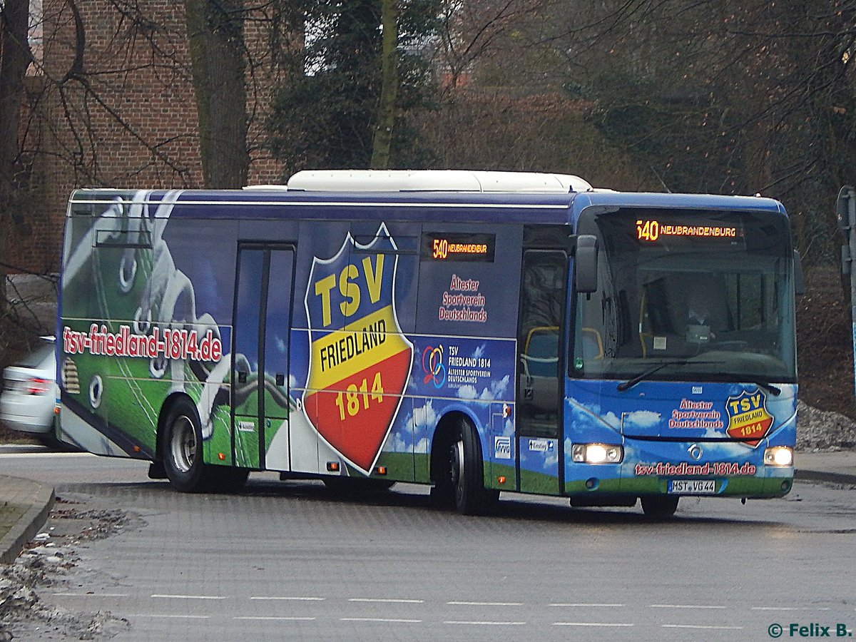 Irisbus Crossway der MVVG in Neubrandenburg.