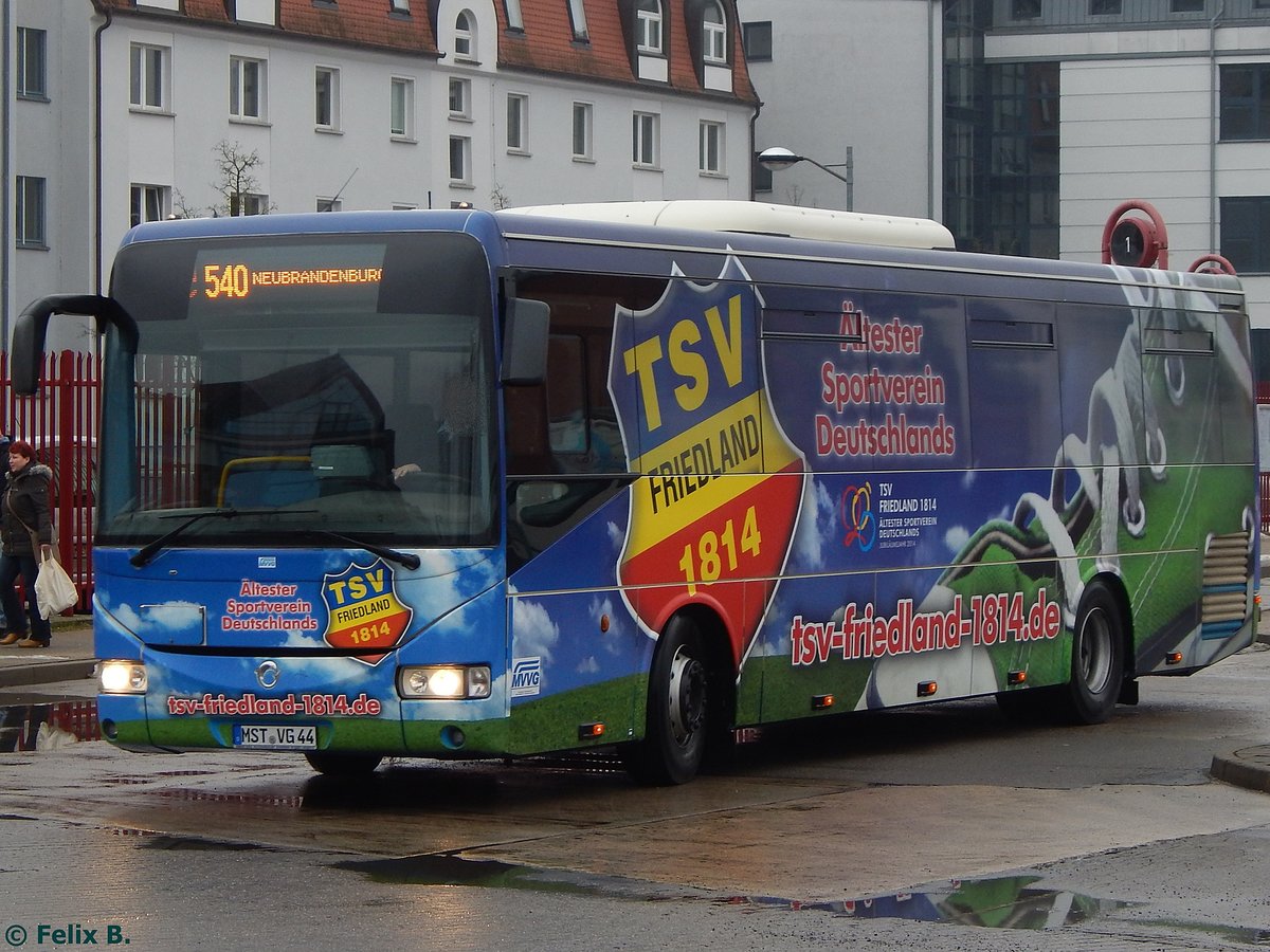 Irisbus Crossway der MVVG in Neubrandenburg.