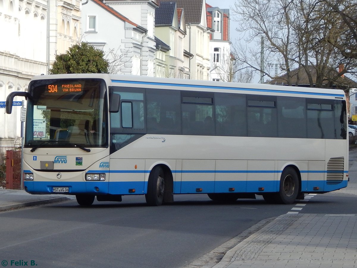 Irisbus Crossway der MVVG in Neubrandenburg.