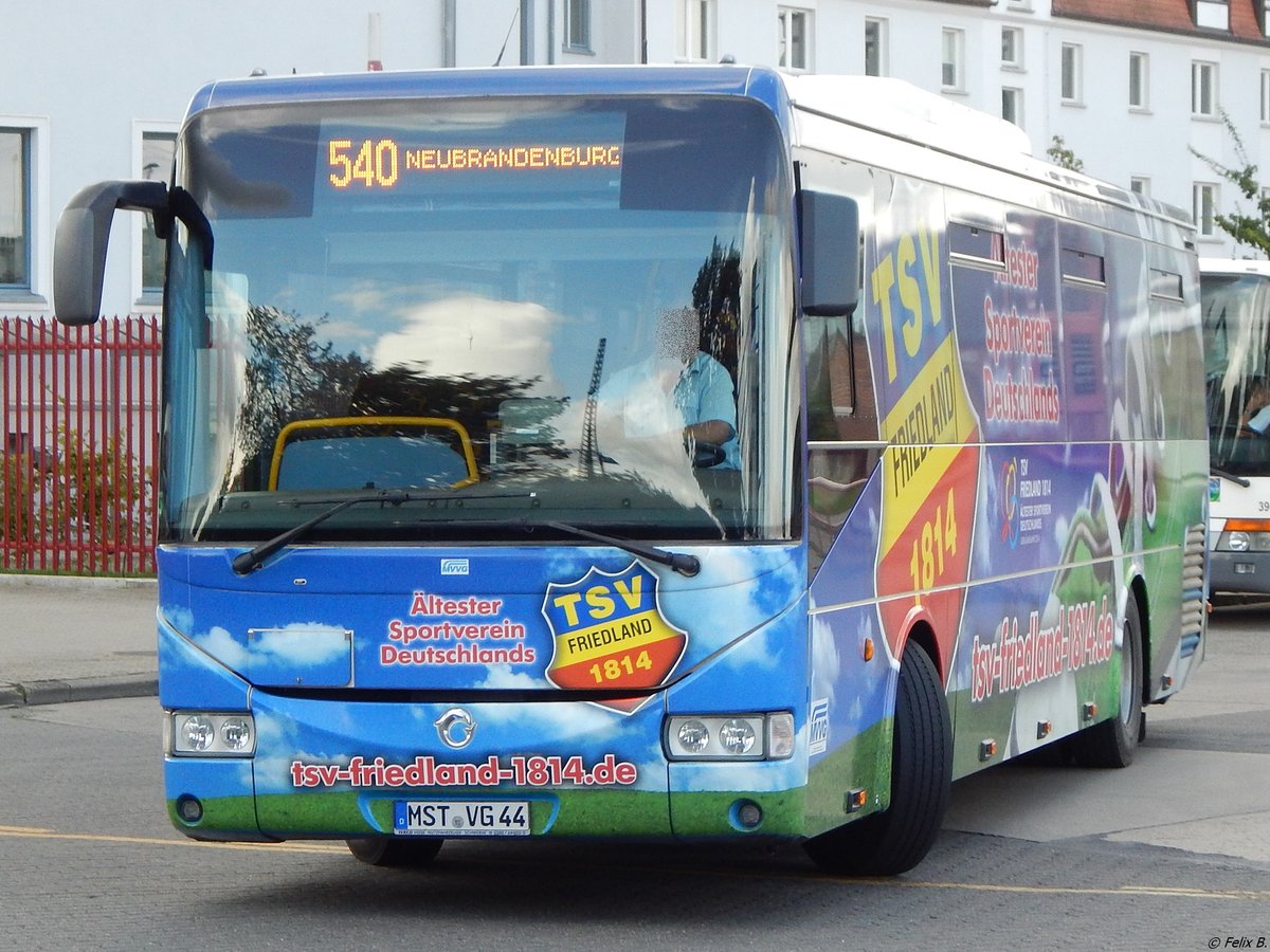 Irisbus Crossway der MVVG in Neubrandenburg.