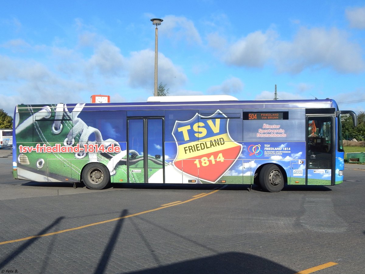 Irisbus Crossway der MVVG in Neubrandenburg.