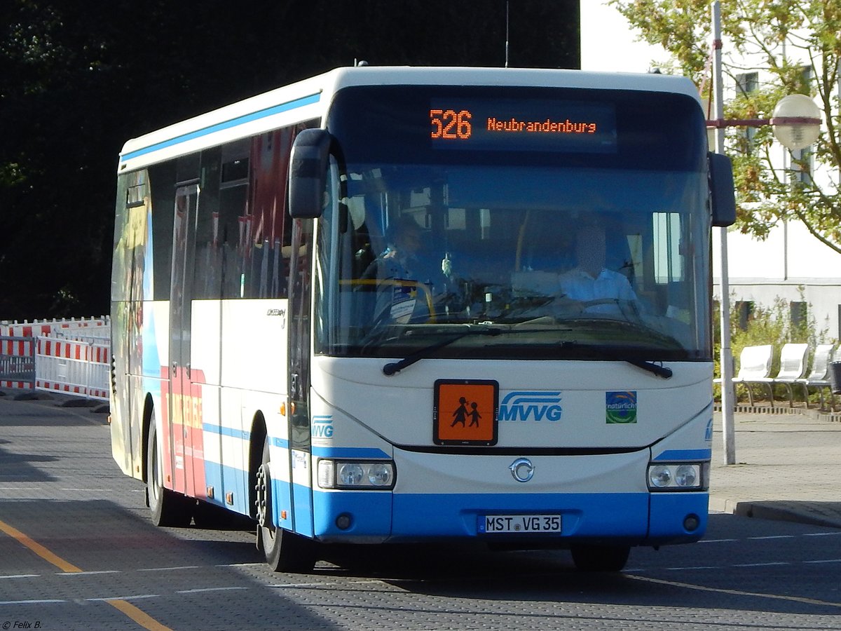 Irisbus Crossway der MVVG in Neubrandenburg.