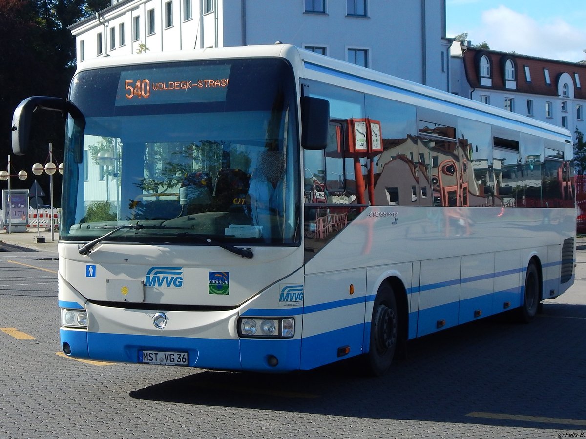 Irisbus Crossway der MVVG in Neubrandenburg.