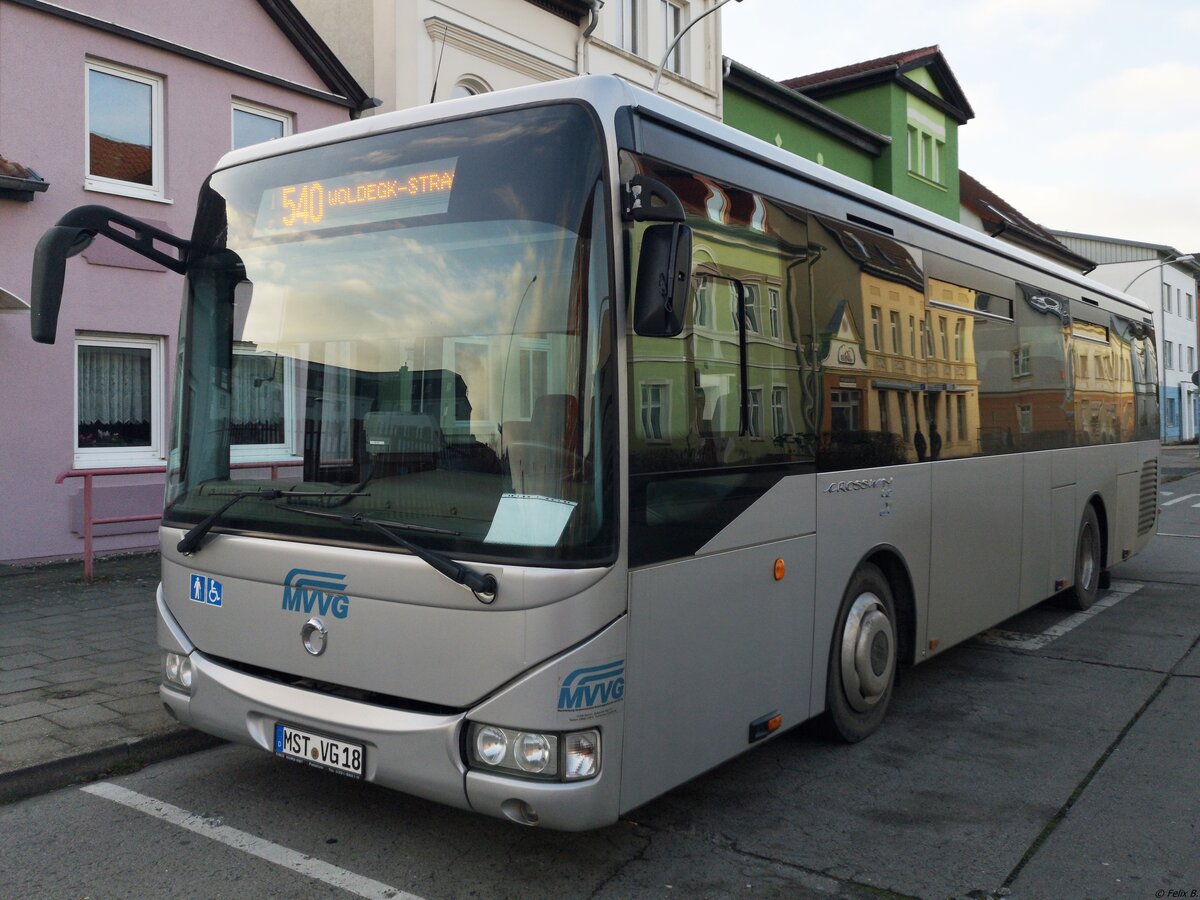 Irisbus Crossway der MVVG in Neubrandenburg.