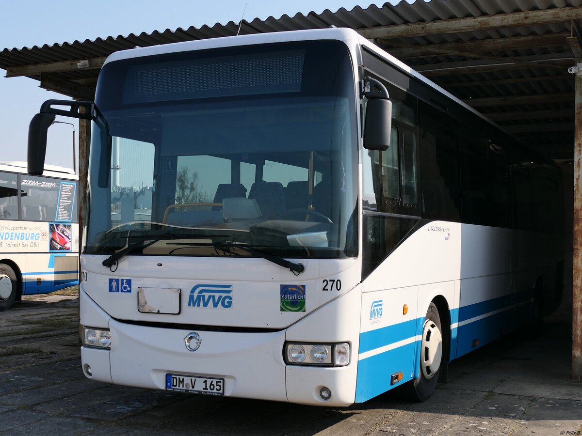 Irisbus Crossway der MVVG in Neubrandenburg.