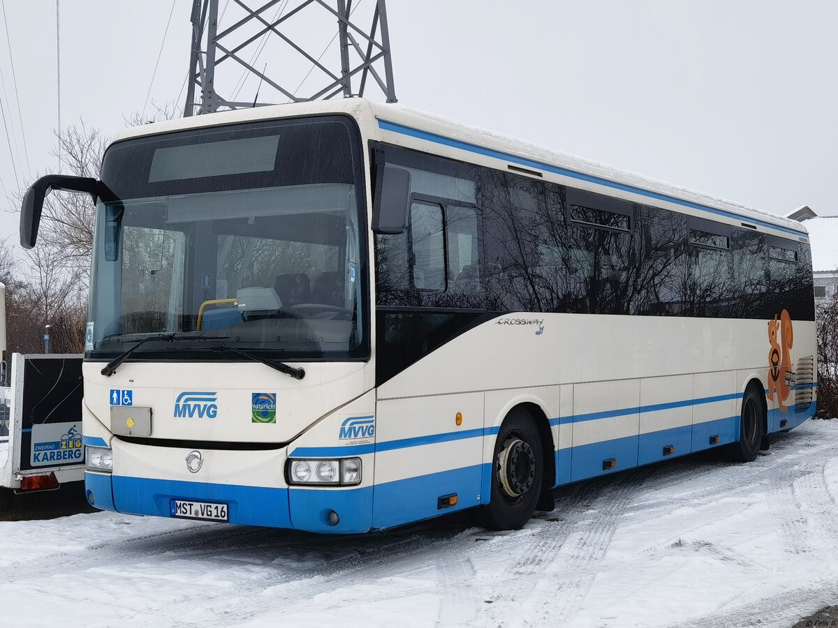 Irisbus Crossway der MVVG in Neubrandenburg.