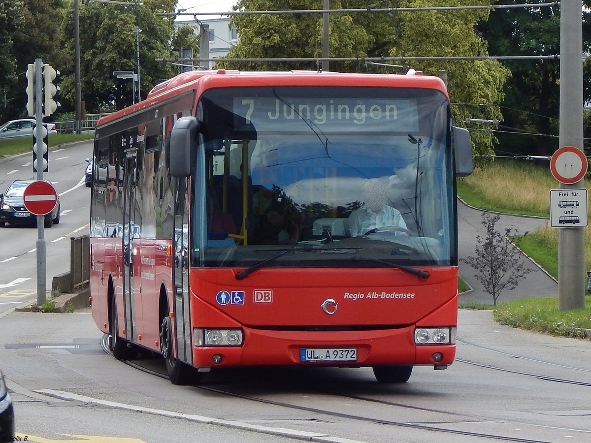 Irisbus Crossway von ZugBus Regionalverkehr Alb-Bodensee in Ulm.