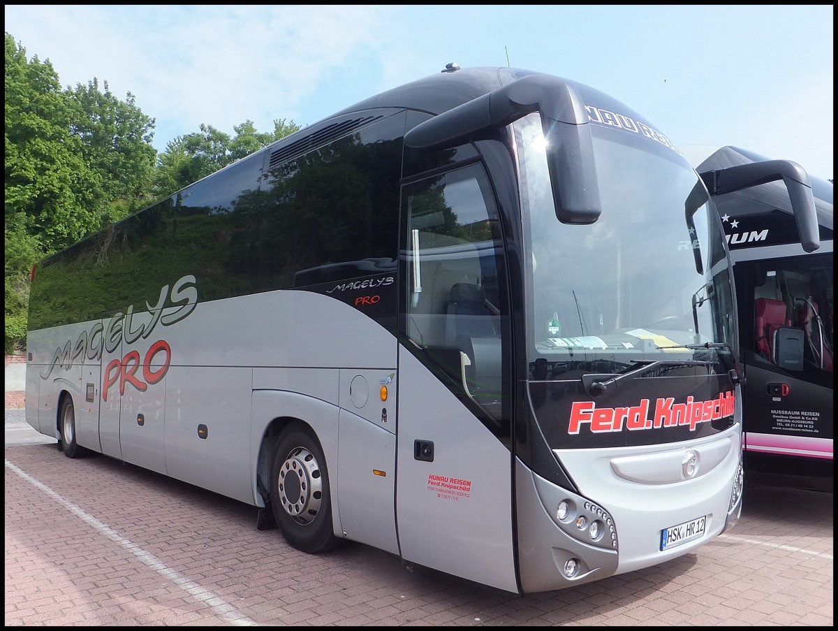 Irisbus Magelys Pro von Knipschild aus Deutschland im Stadthafen Sassnitz.