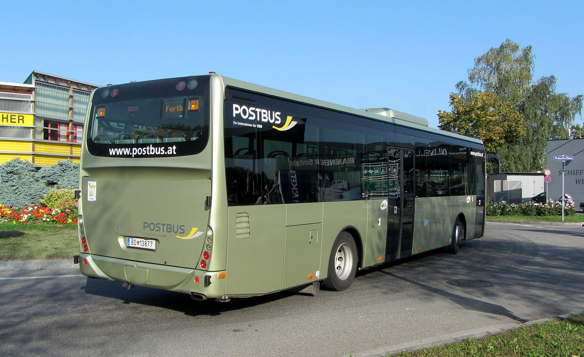 Irisbus von Postbus.at 09/2017 in Krems.