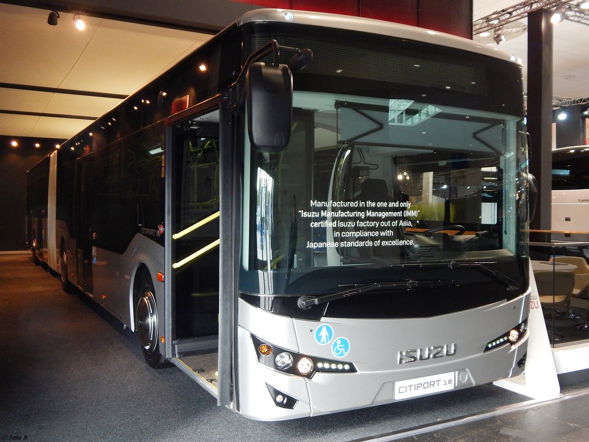 Isuzu Citiport 18 Vorführwagen in Hannover auf der IAA.