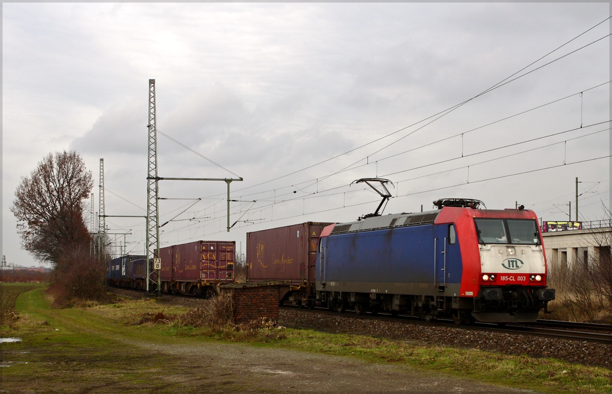 ITL 185 CL-003 am 25.01.14 in Porz-Wahn