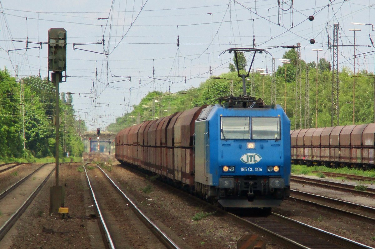 ITL 185 CL-004 durchfahrt am 22 Mai 2017 Recklinghausen Sd.