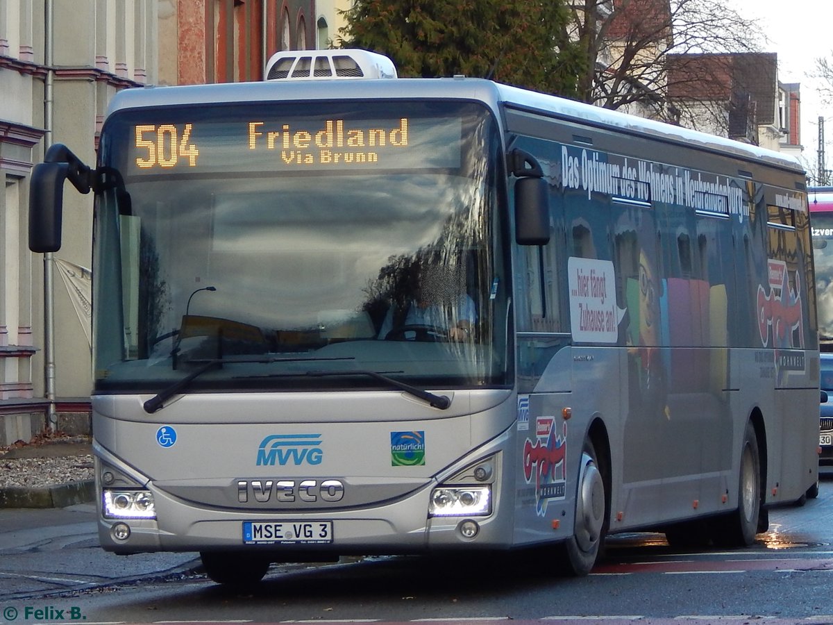  

Iveco Crossway der MVVG in Neubrandenburg.