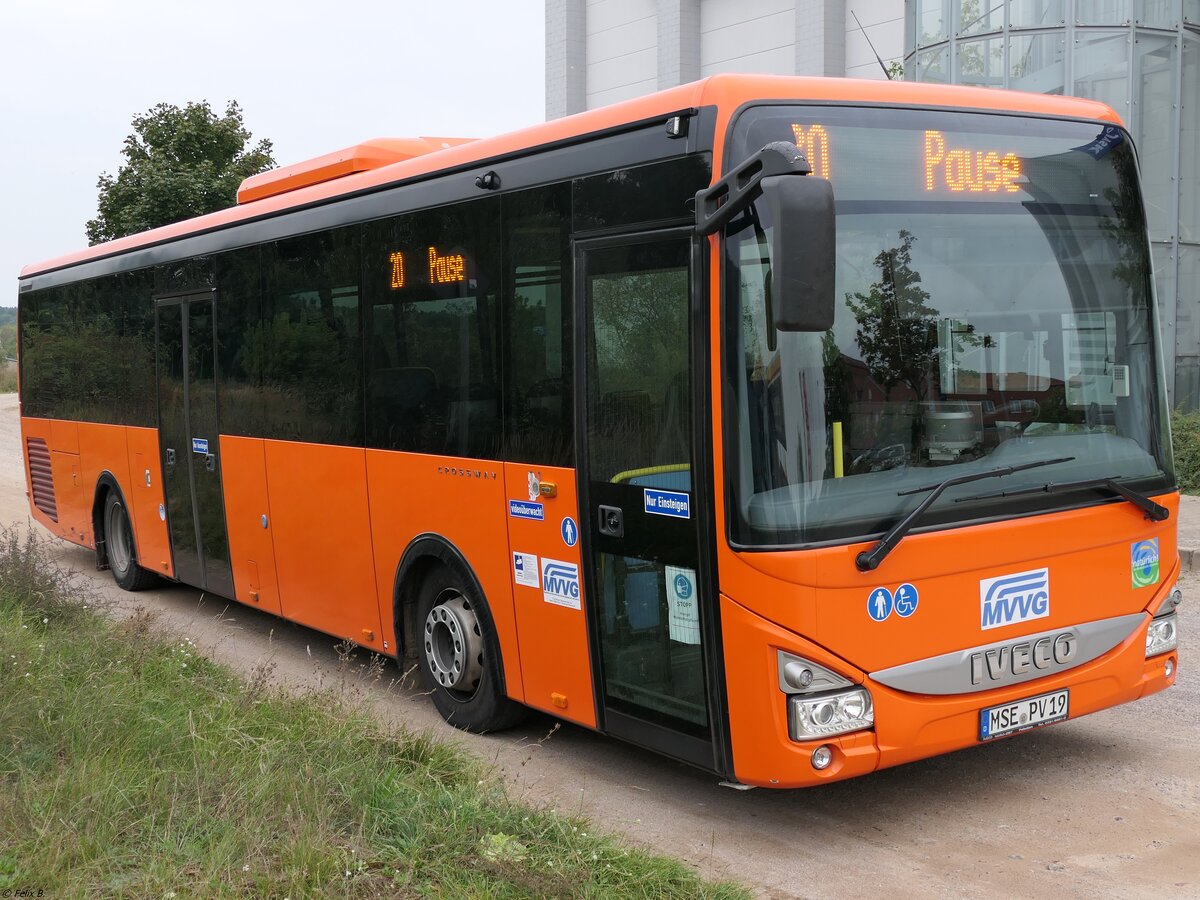 Iveco Crossway der MVVG in Waren.