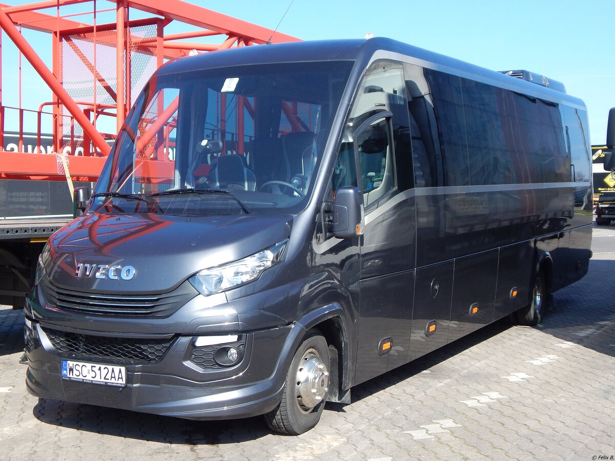 Iveco Daily aus Polen in Berlin.