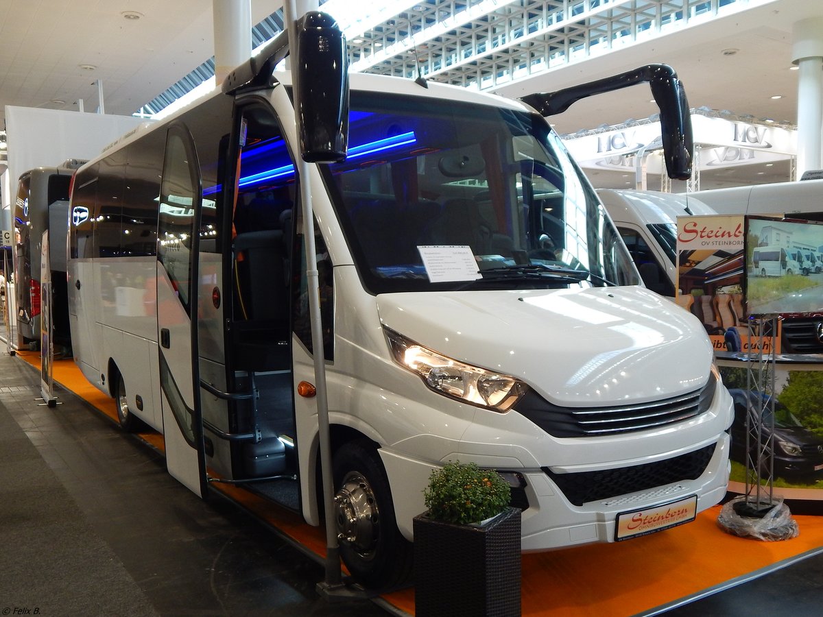 Iveco Daily mit Steinborn Aufbau Vorführwagen in Hannover auf der IAA. 