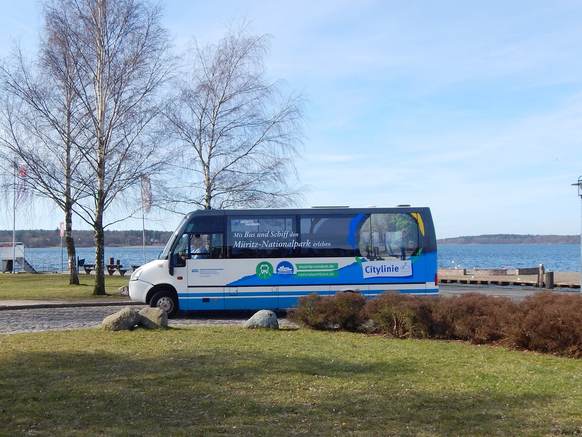 Iveco Daily mit TS-Aufbau der MVVG in Waren.