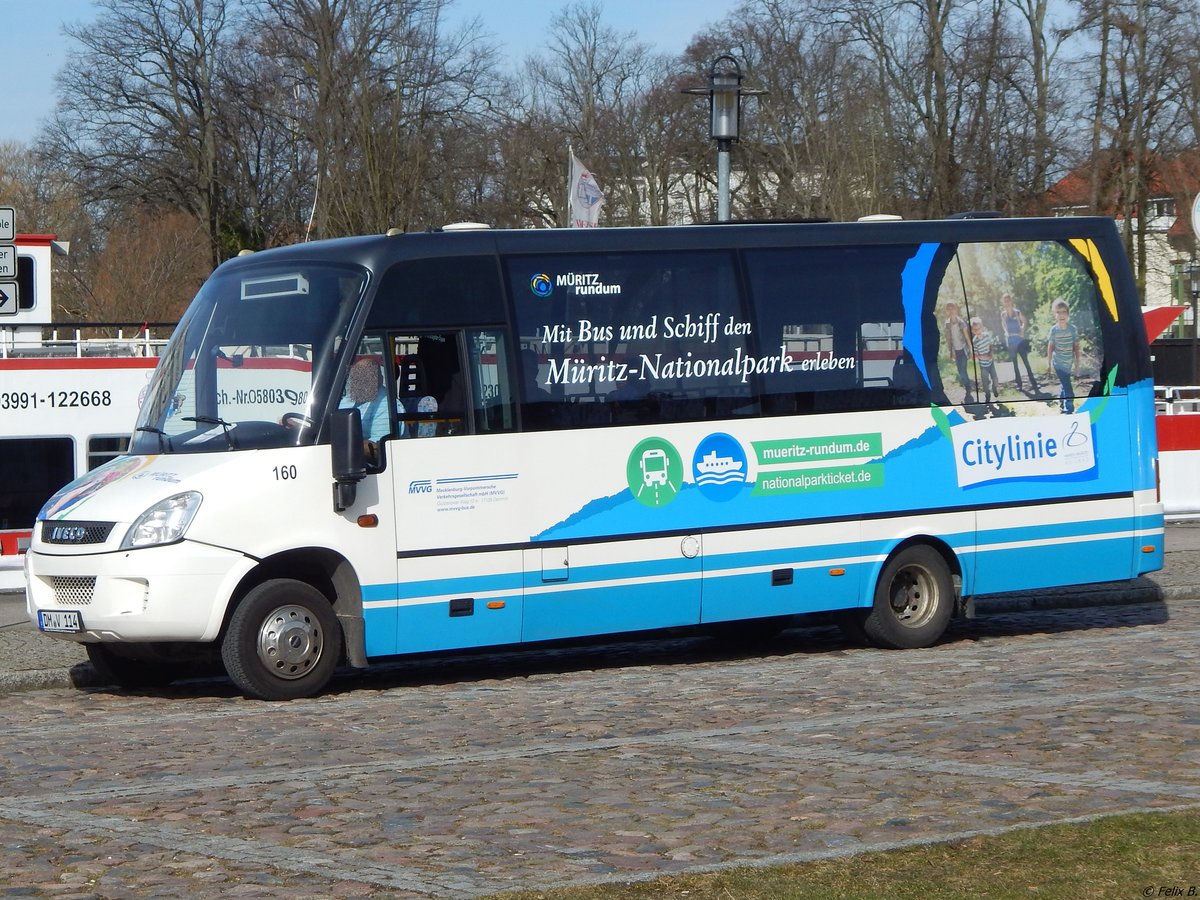 Iveco Daily mit TS-Aufbau der MVVG in Waren.