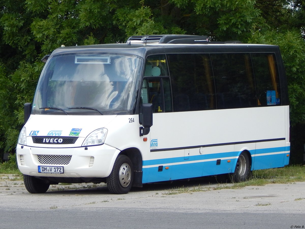 Iveco Daily mit TS-Aufbau der MVVG in Altentreptow.