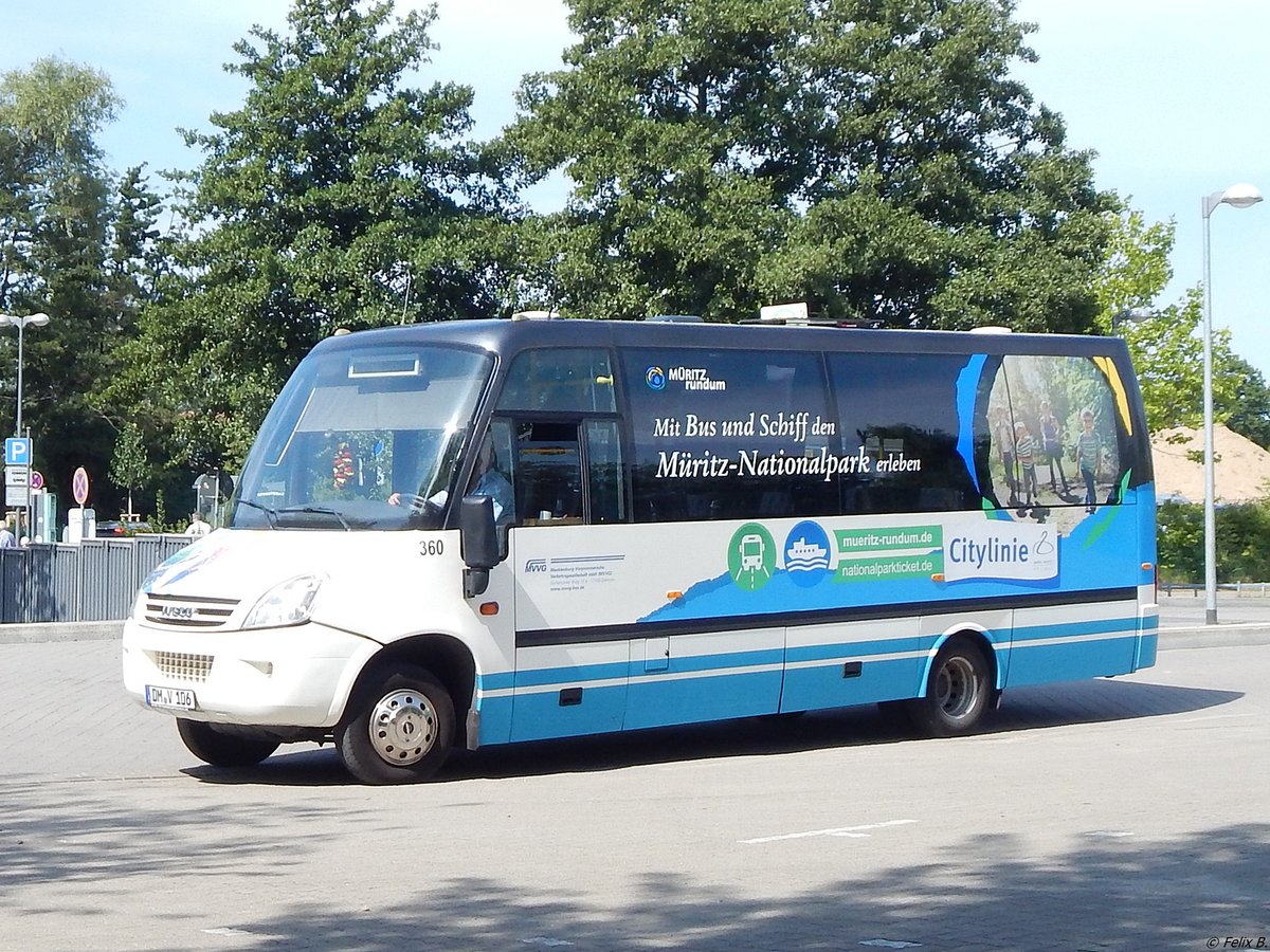 Iveco Daily mit TS-Aufbau der MVVG in Waren.