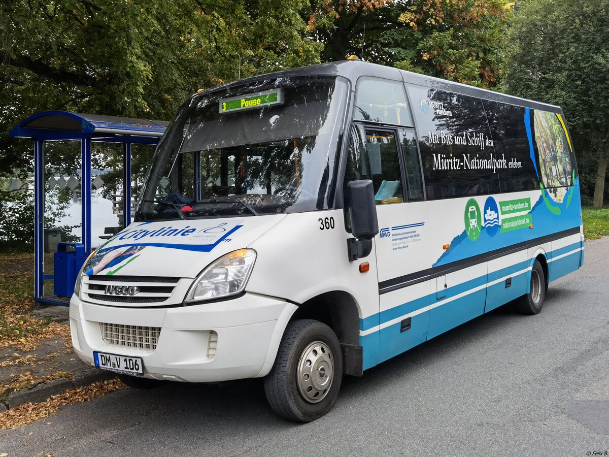 Iveco Daily mit TS-Aufbau der MVVG in Waren.