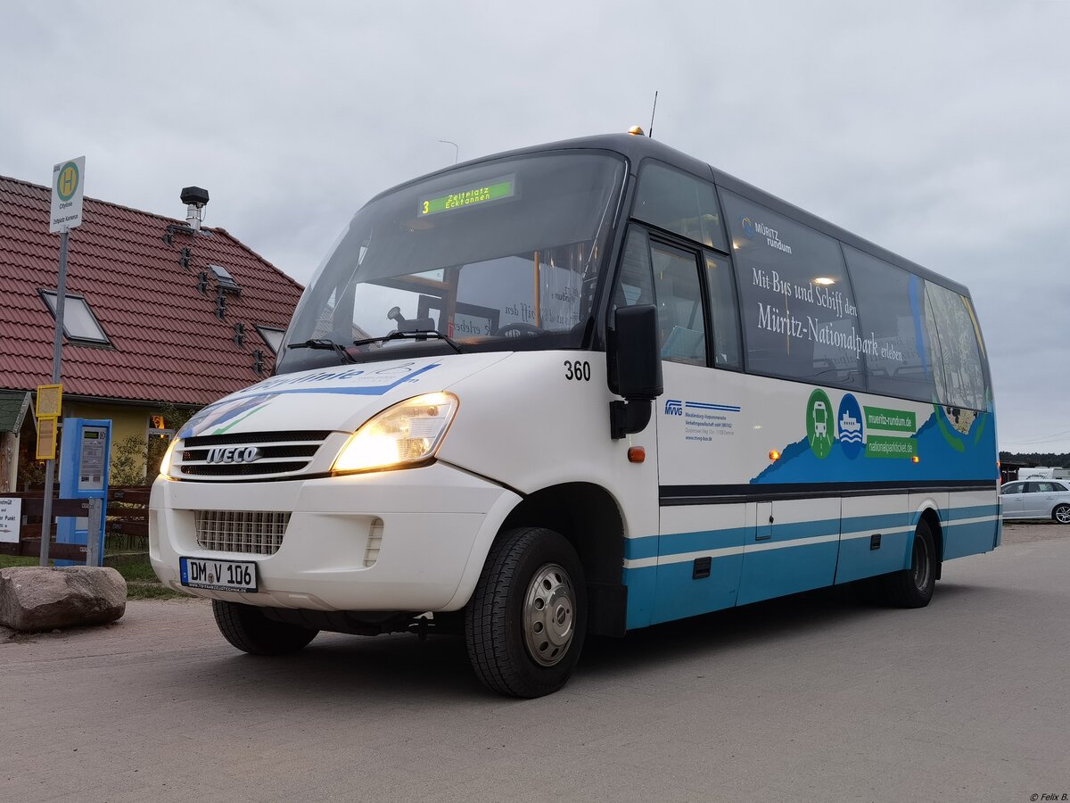 Iveco Daily mit TS-Aufbau der MVVG in Waren.