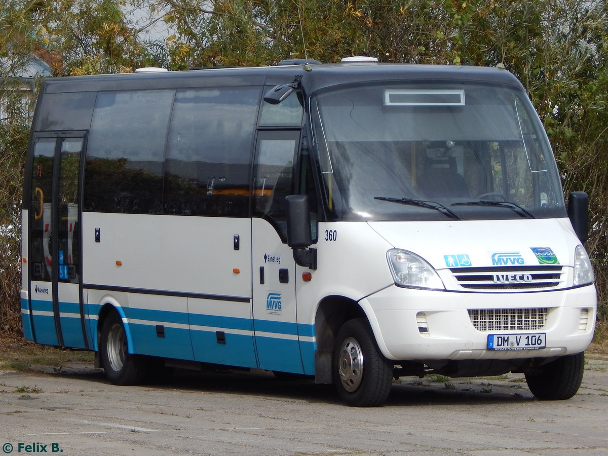 Iveco Daily TS-Aufbau der MVVG in Neubrandenburg.