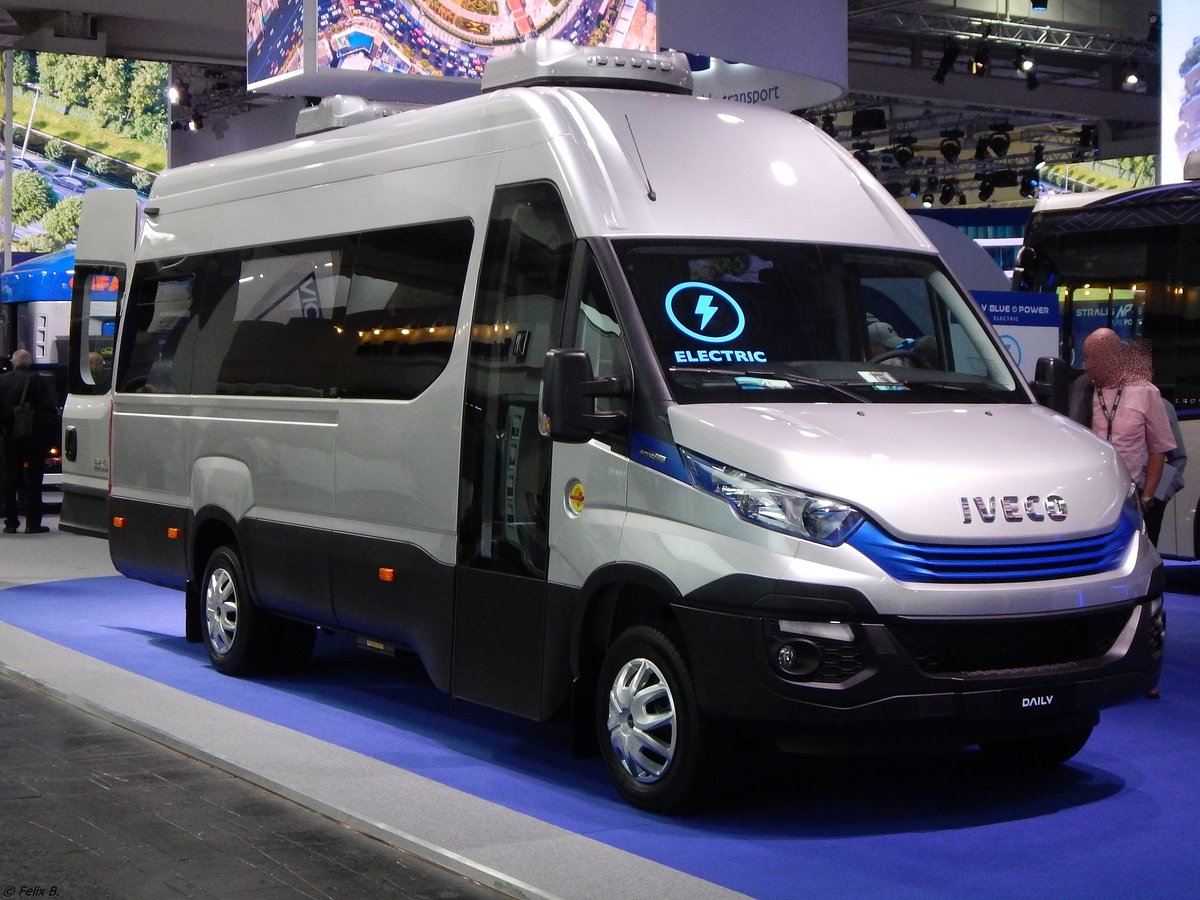 Iveco Daily Vorführwagen in Hannover auf der IAA.