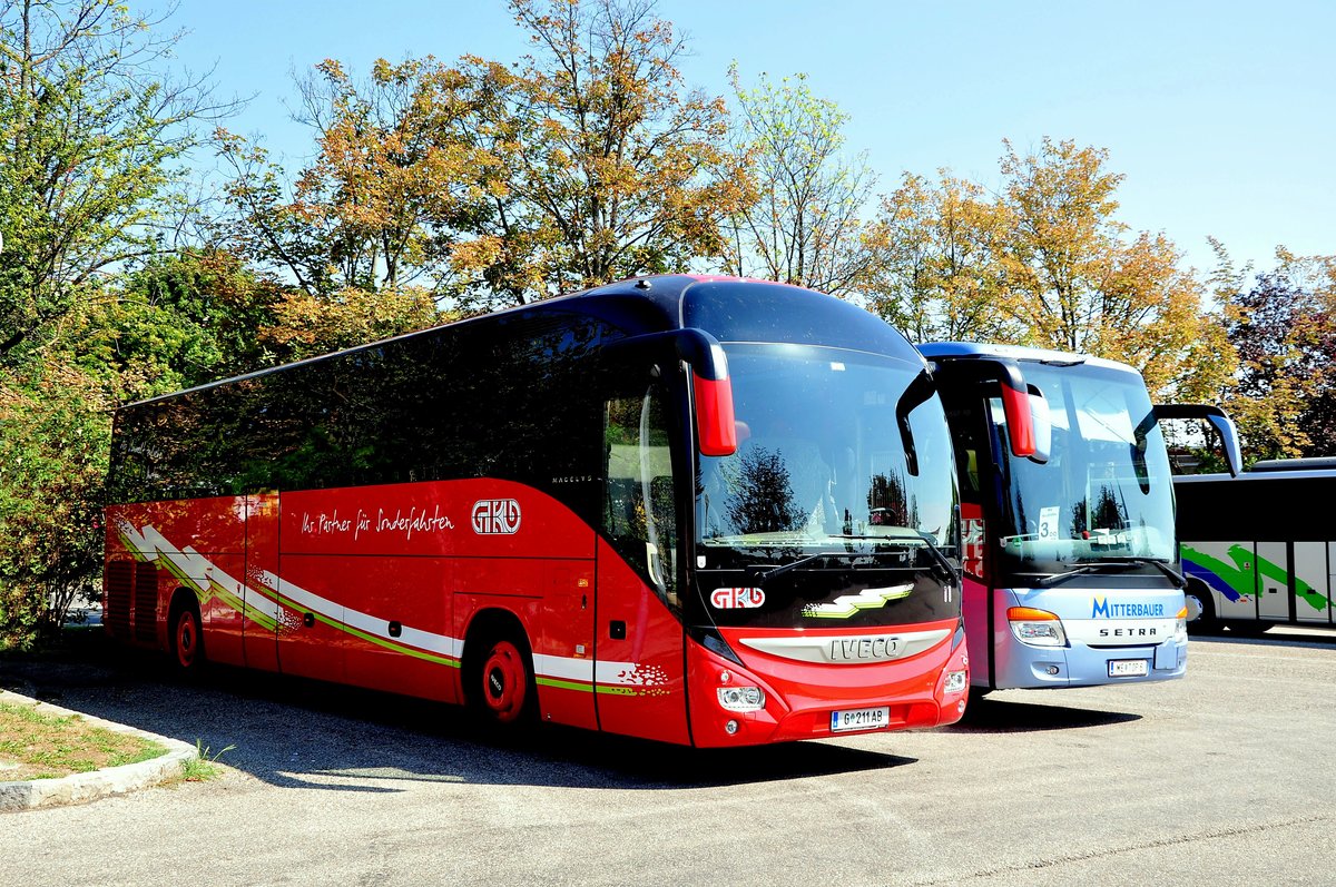 IVECO Magelys von GKB aus Graz/sterreich in Krems gesehen.