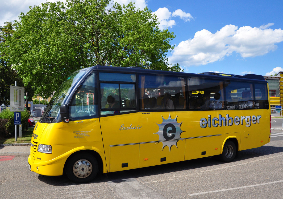 IVECO Rapido Daily 3,0 von Eichberger Reisen aus der BRD in Krems gesehen.