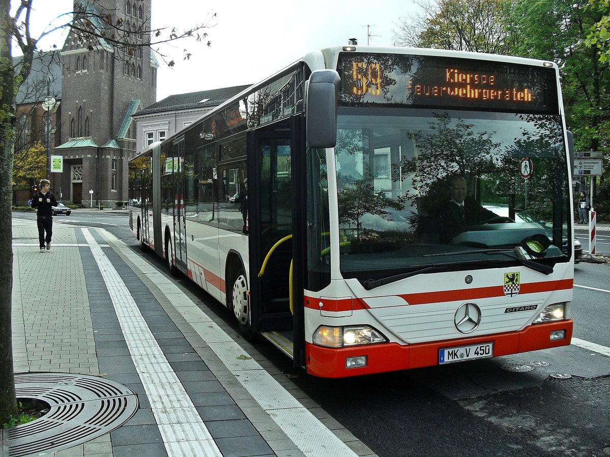 Kierspe Wildenkuhlen , Bus der MVG Ldenscheid,aufgenommen 2010:10:25