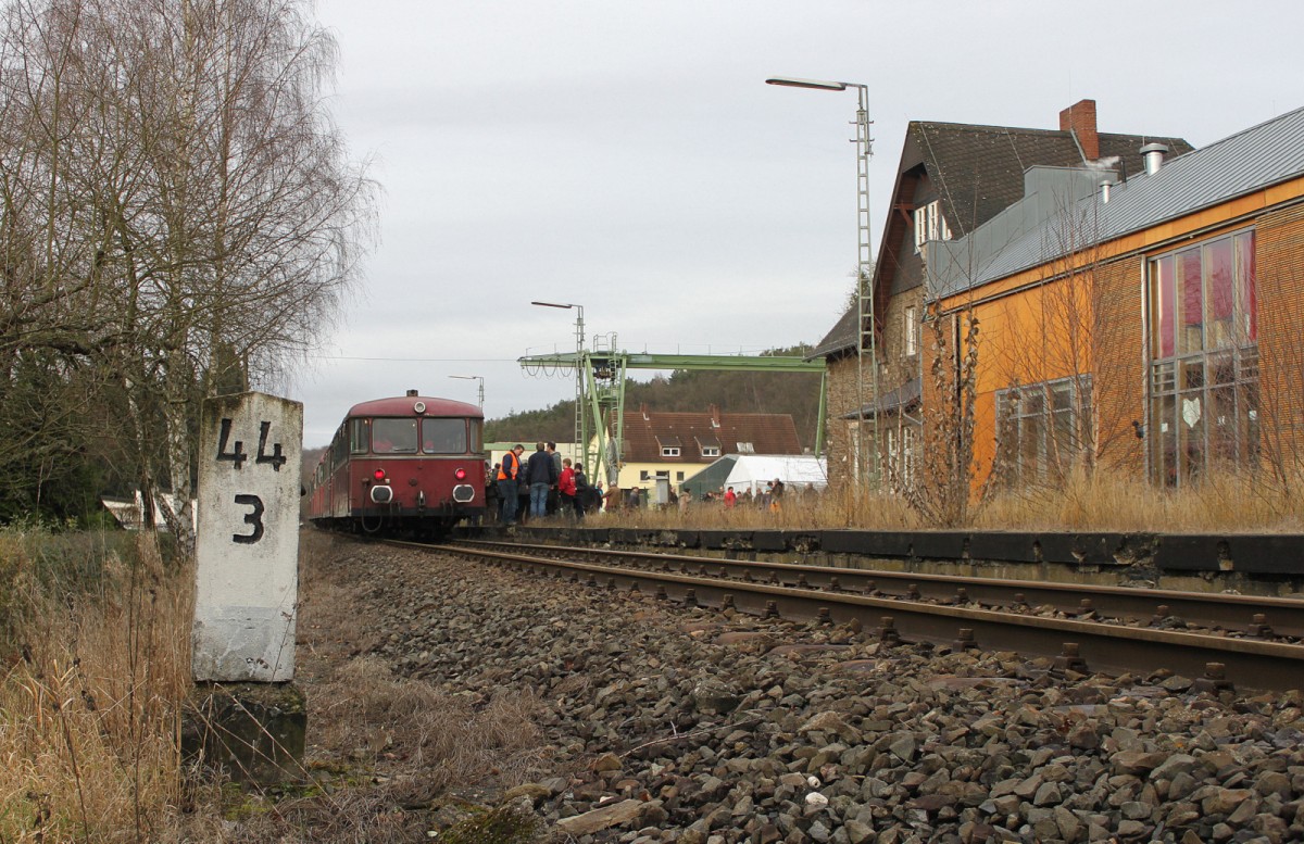 Kilometer 44,3 .... (Puderbach, 15.12.2013)