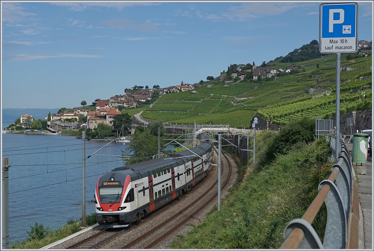 Kurz nach St-Saphorin zeigt sich der SBB RABe 511 112 und ein weiterer auf dem Weg nach Annemasse.

1. Juli 2020