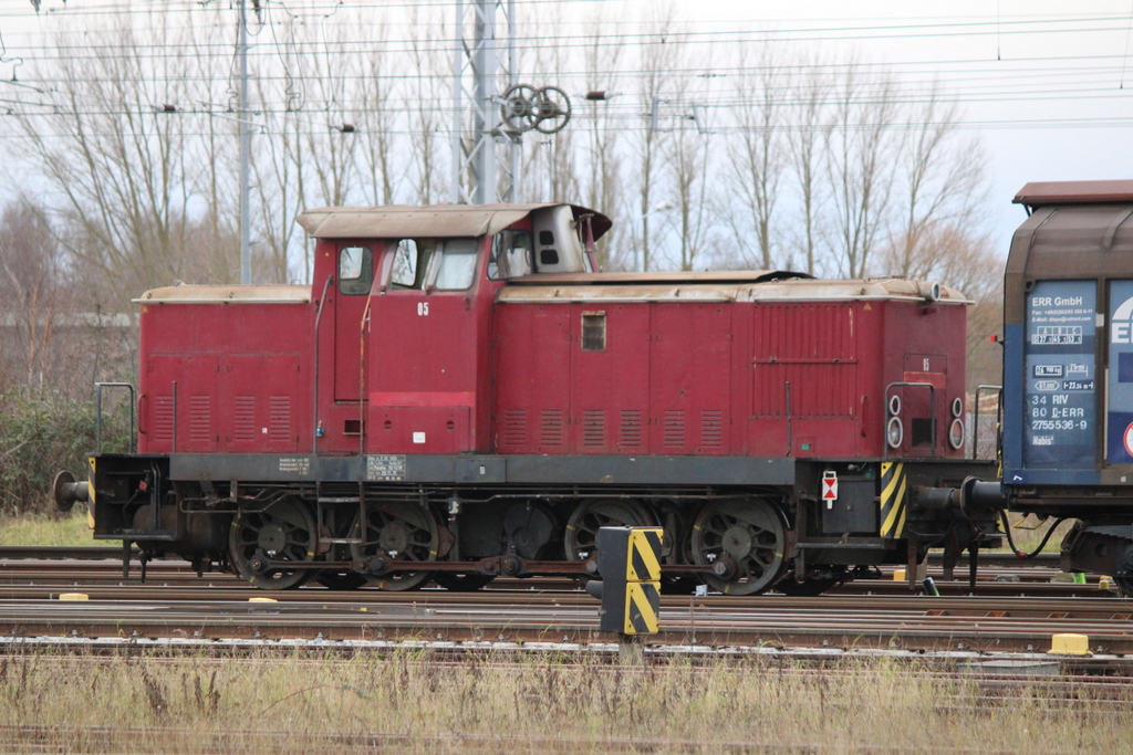 LDK 05 stand am Nachmittag des 29.01.2021 im Rostocker Hbf