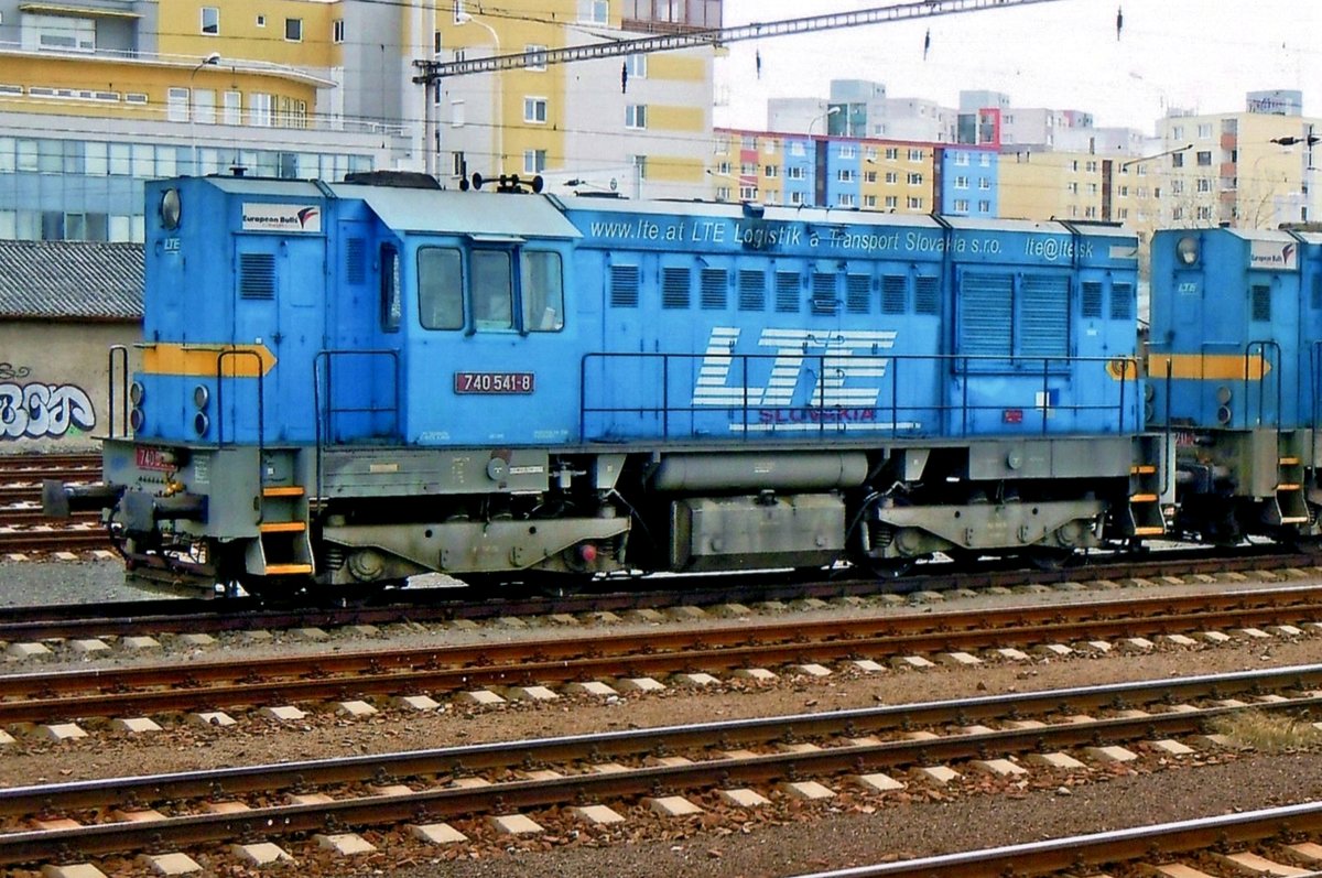 LTE 740 541 steht am 22 Mai 2008 in Bratislava-Petrzalka.