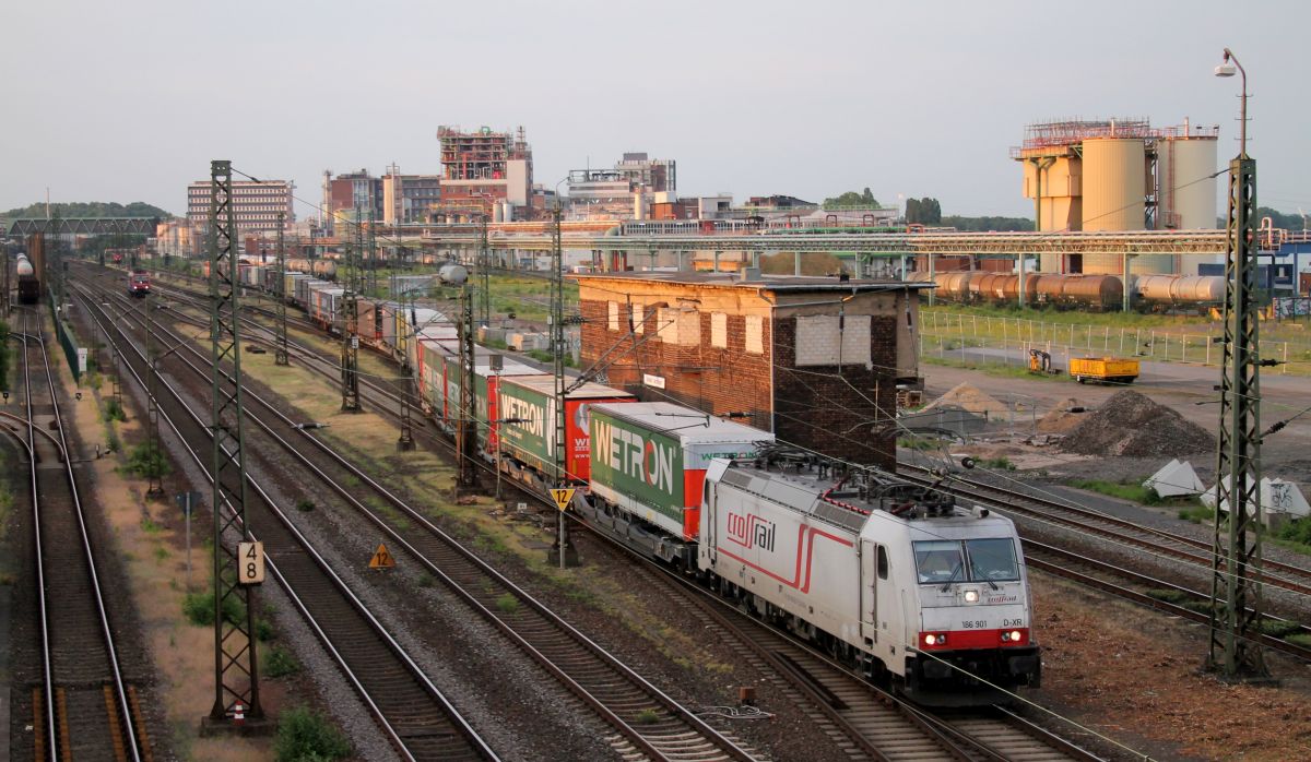 Macquarie European Rail/SBBC 186 901-5 Krefeld-Uerdingen 14.06.2019