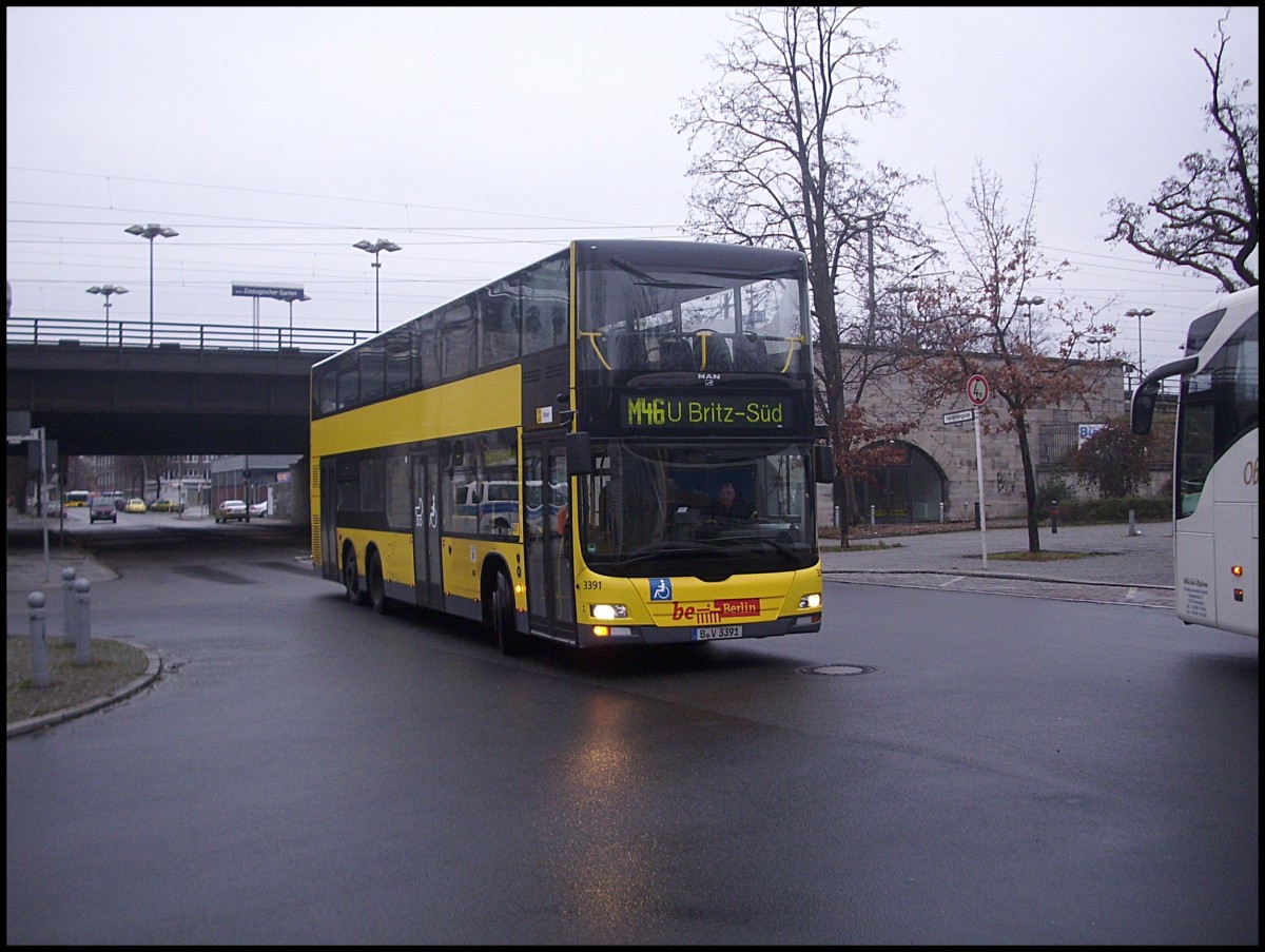 MAN Lion's City DD der BVG in Berlin. 