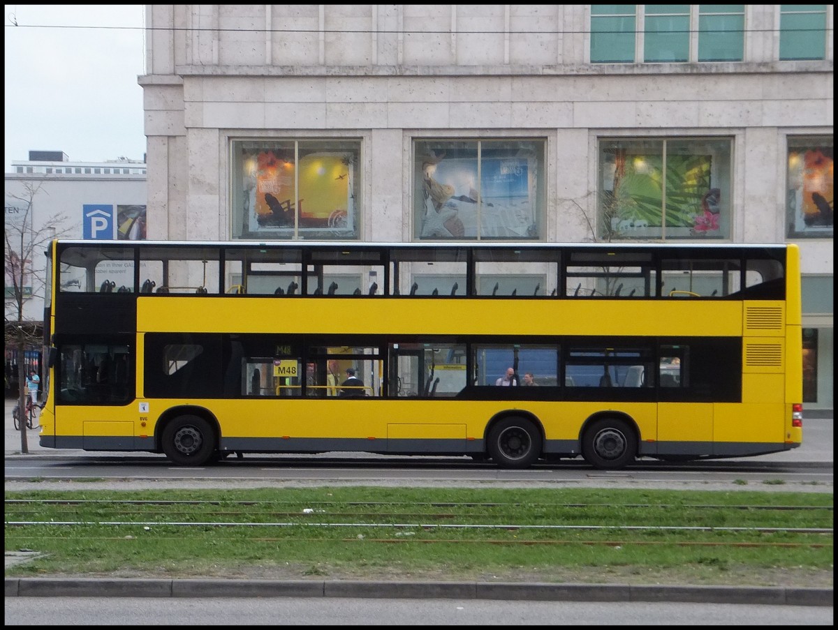 MAN Lion's City DD der BVG in Berlin.