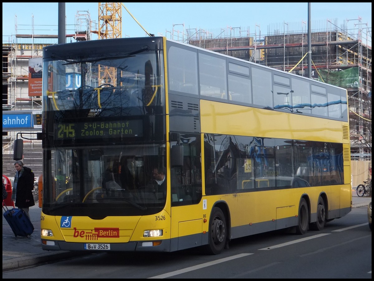 MAN Lion's City DD der BVG in Berlin.