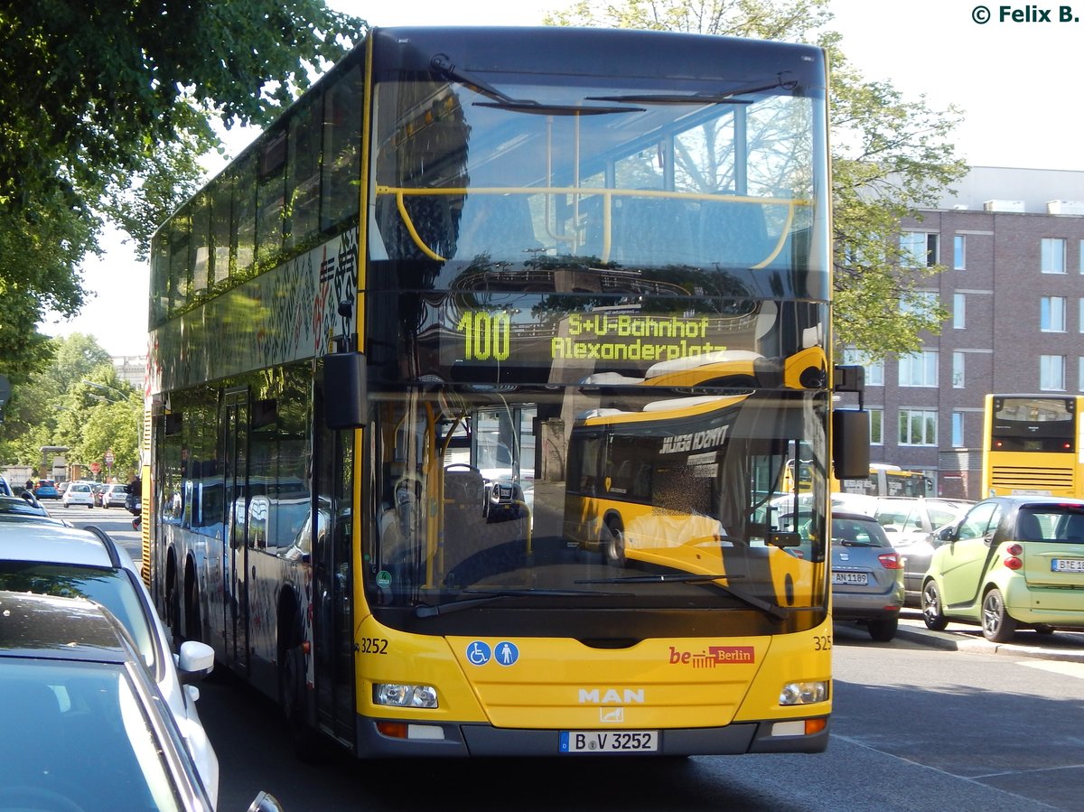 MAN Lion's City DD der BVG in Berlin.