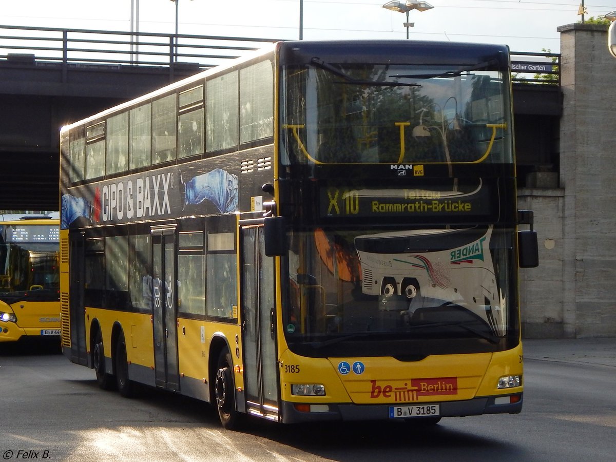 MAN Lion's City DD der BVG in Berlin. 