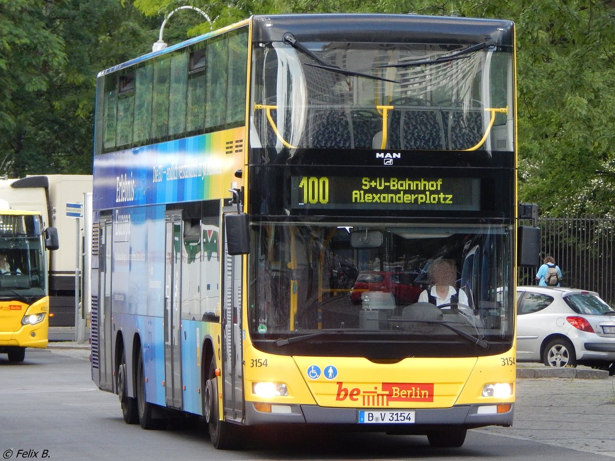 MAN Lion's City DD der BVG in Berlin. 