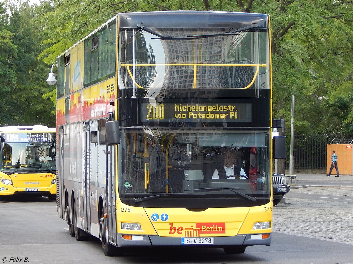 MAN Lion's City DD der BVG in Berlin. 