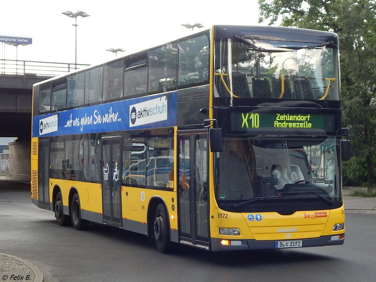 MAN Lion's City DD der BVG in Berlin. 