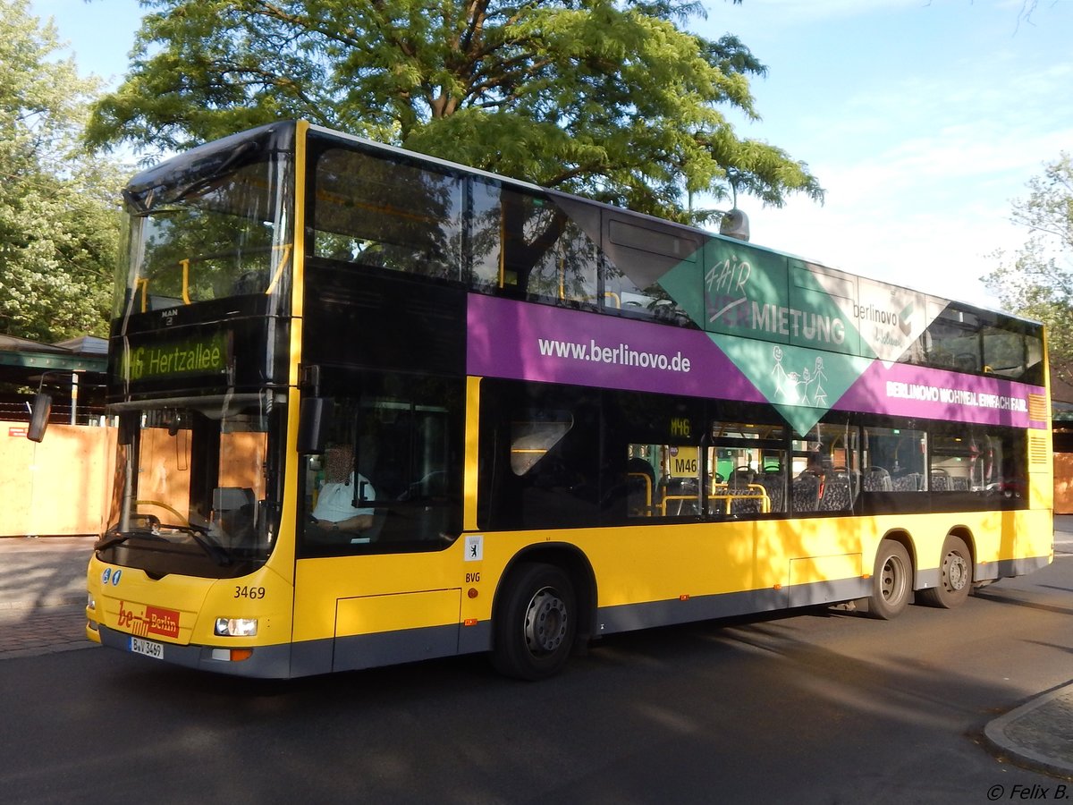 MAN Lion's City DD der BVG in Berlin.