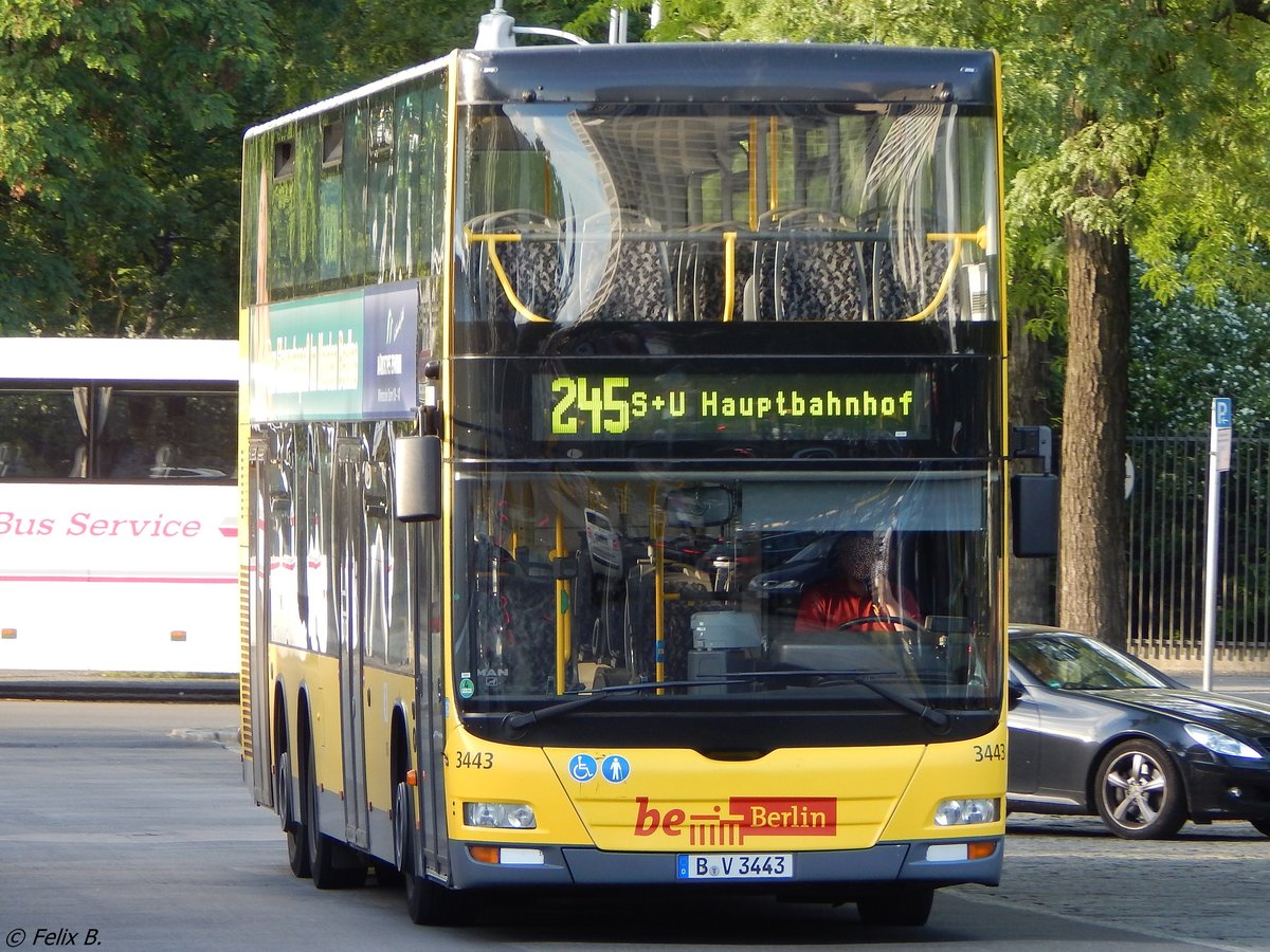 MAN Lion's City DD der BVG in Berlin.