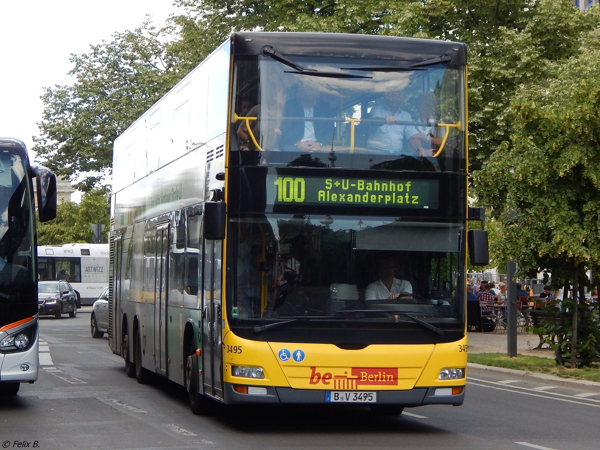 MAN Lion's City DD der BVG in Berlin. 