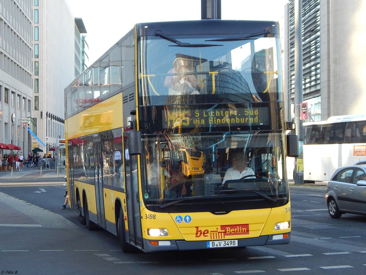 MAN Lion's City DD der BVG in Berlin.